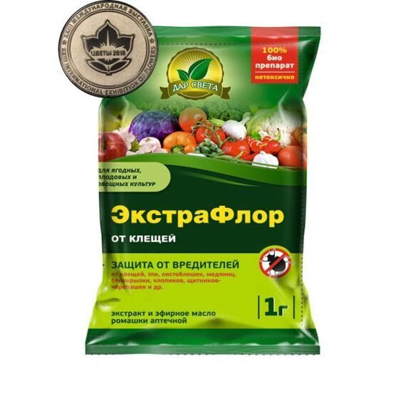 ЭкстраФлор от клещей 1г